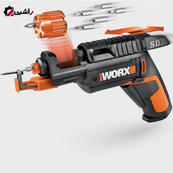 پیچگوشتی شارژی خشابی WORX